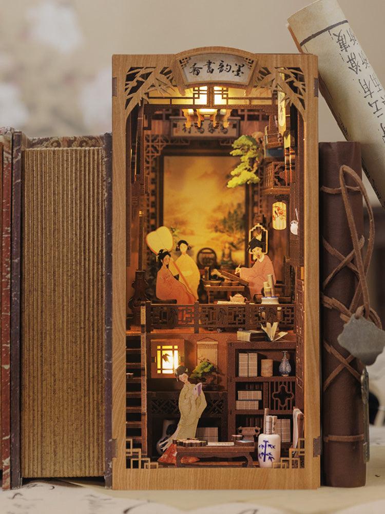 Diyion™ | DIY Booknook Kit（Rhyme Bookstore） - Diyion