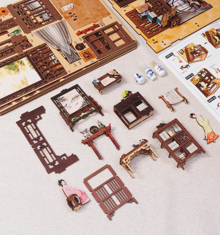 Diyion™ | DIY Booknook Kit（Rhyme Bookstore） - Diyion