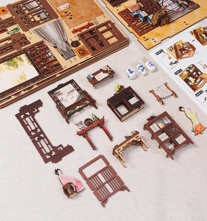 Diyion™ | DIY Booknook Kit（Rhyme Bookstore） - Diyion