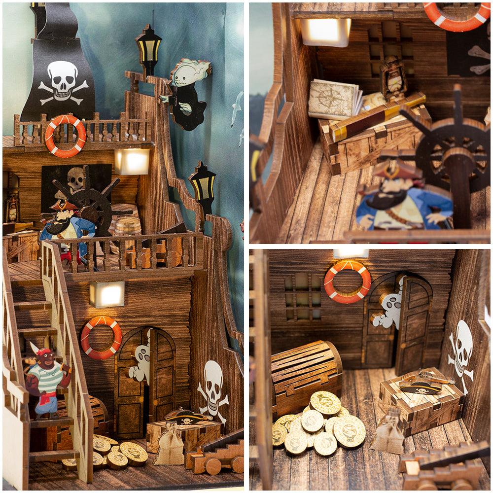 Diyion™ | DIY Booknook Kit (Sea Hunter) - Diyion