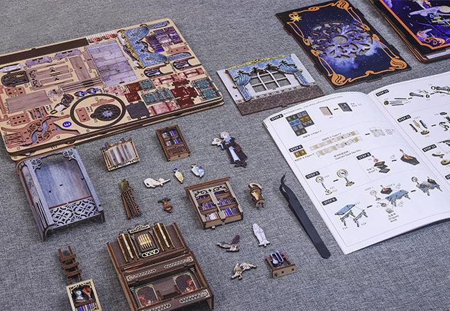 Diyion™ | DIY Booknook Kit（THE NEBULA REST ROOM） - Diyion