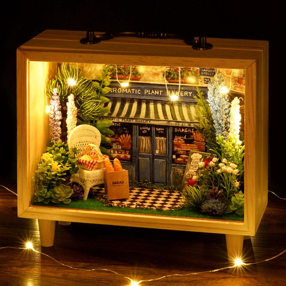 Diyion™ | DIY Dollhouse Kit (Small wooden box) - Diyion