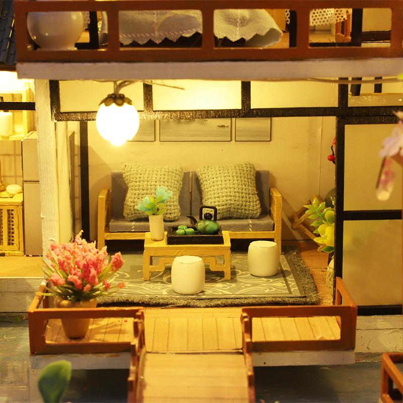 Diyion™ | DIY Dollhouse Kit (Bamboo Courtyard ) - Diyion