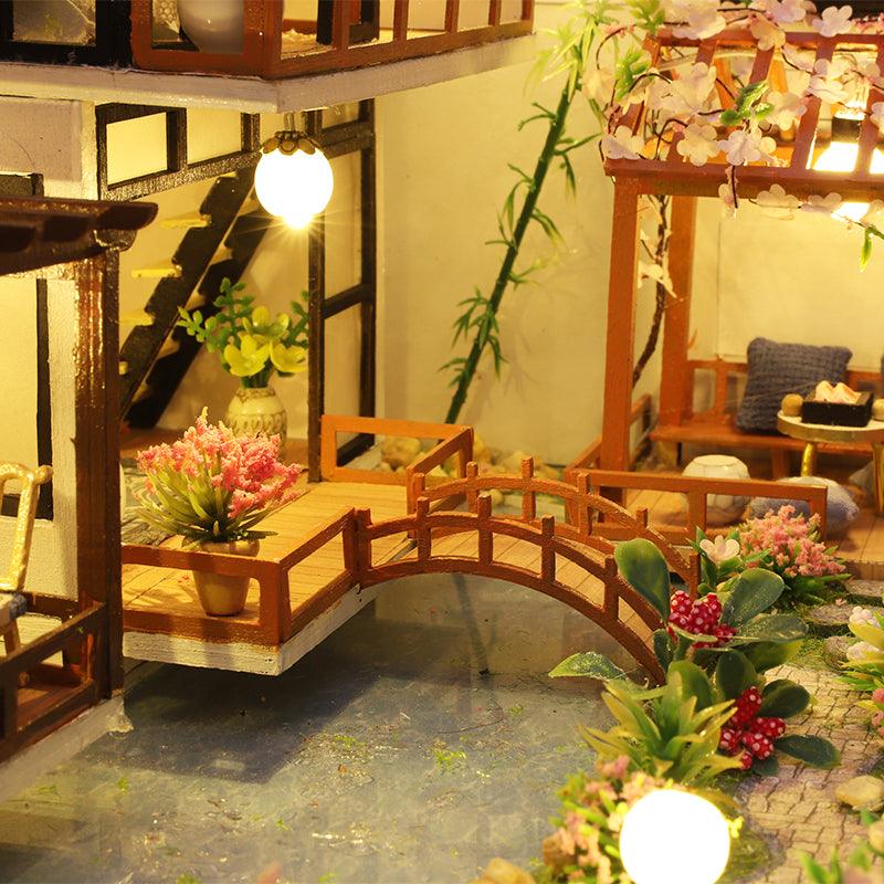 Diyion™ | DIY Dollhouse Kit (Bamboo Courtyard ) - Diyion