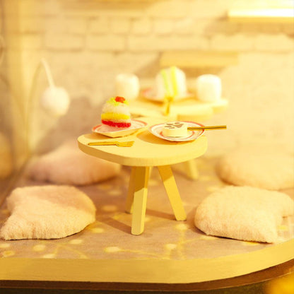 Diyion™ | DIY Dollhouse Kit (Cat Coffee Garden) - Diyion