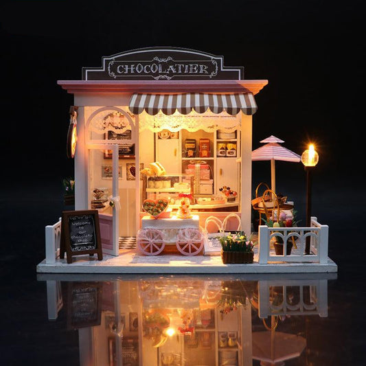 Diyion™ | DIY Dollhouse Kit (Cocoa's Wonderful ldea) - Diyion