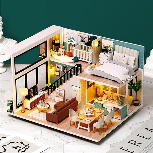 Diyion™ | DIY Dollhouse Kit (Comfortable Life) - Diyion