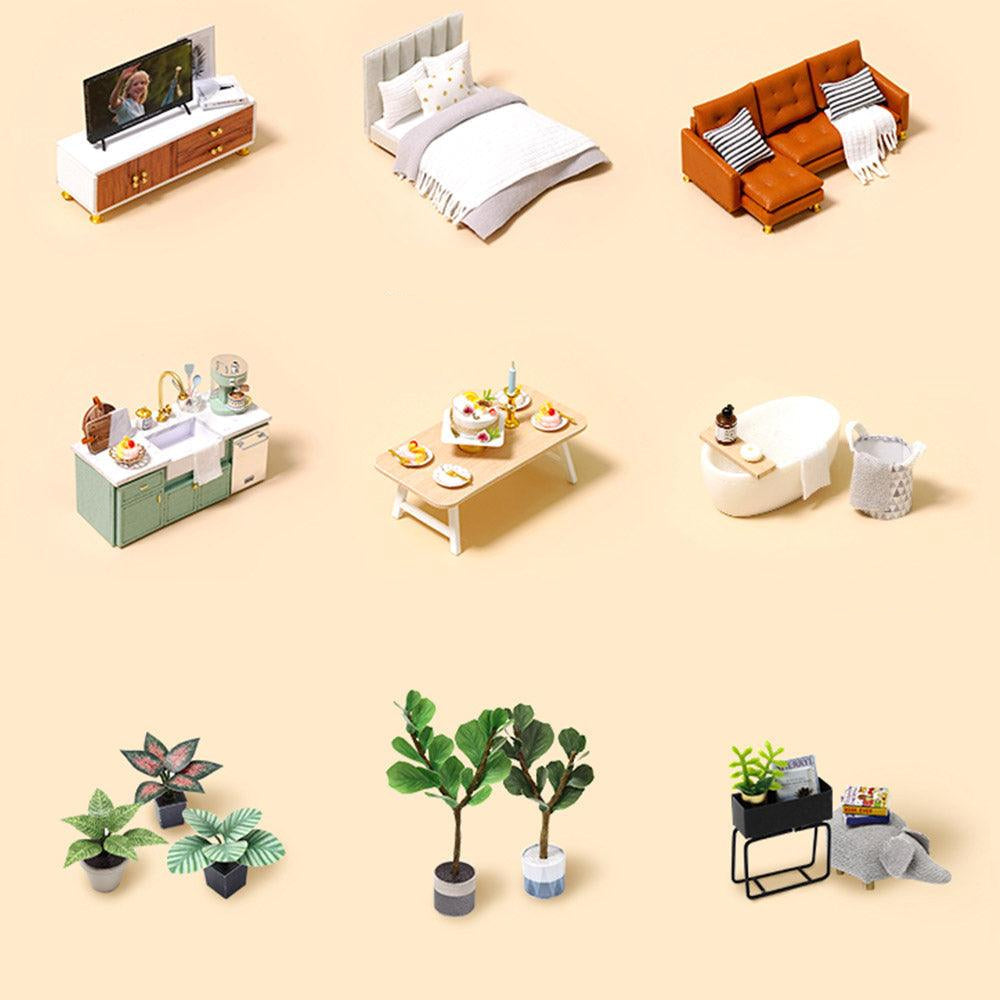 Diyion™ | DIY Dollhouse Kit (Comfortable Life) - Diyion