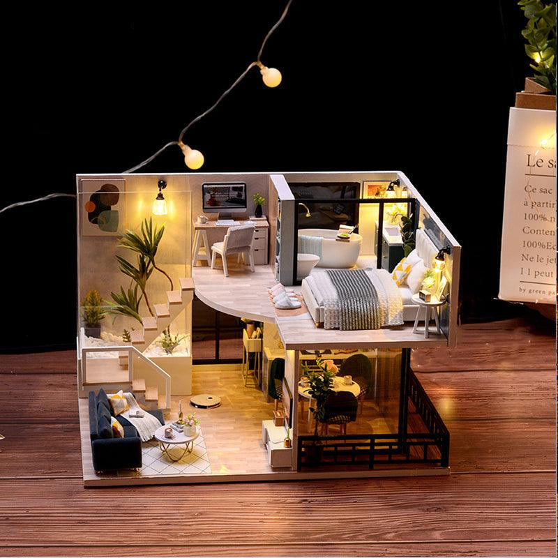 Diyion™ | DIY Dollhouse Kit (Cozy Time) - Diyion