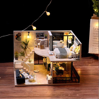 Diyion™ | DIY Dollhouse Kit (Cozy Time) - Diyion
