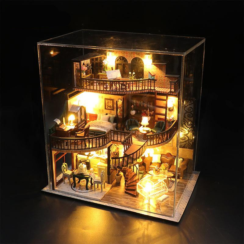 Diyion™ | DIY Dollhouse Kit (Dream Building Pavilion) - Diyion