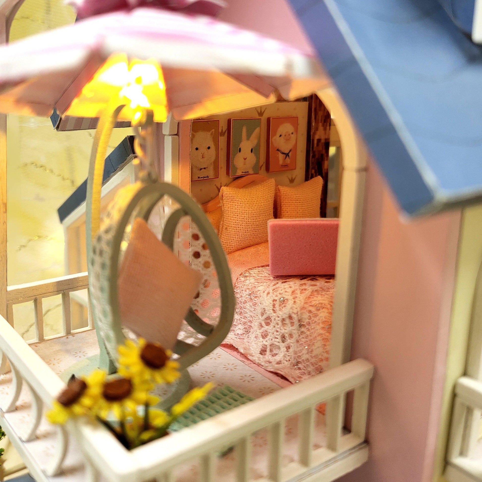 Diyion™ | DIY Dollhouse Kit (Fairy Castle) - Diyion