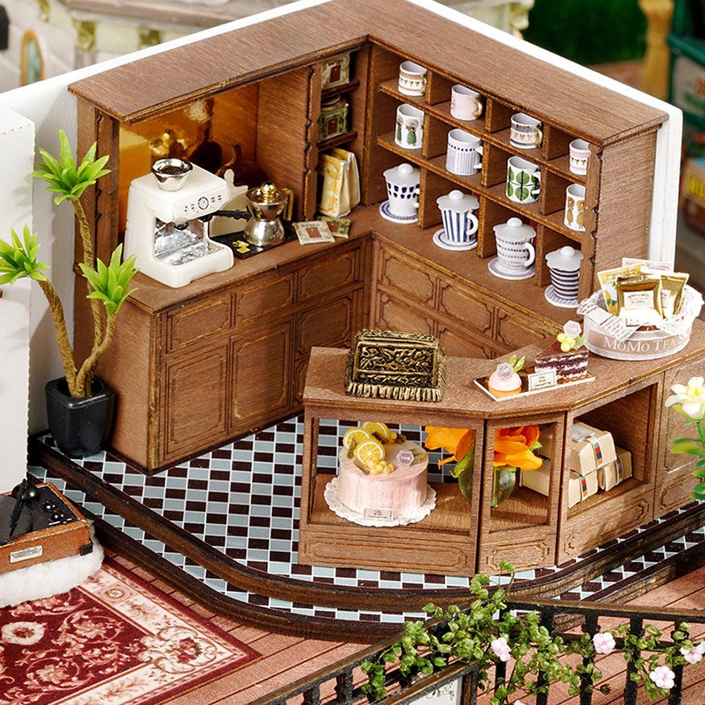 Diyion™ | DIY Dollhouse Kit (Forest Teashop ) - Diyion