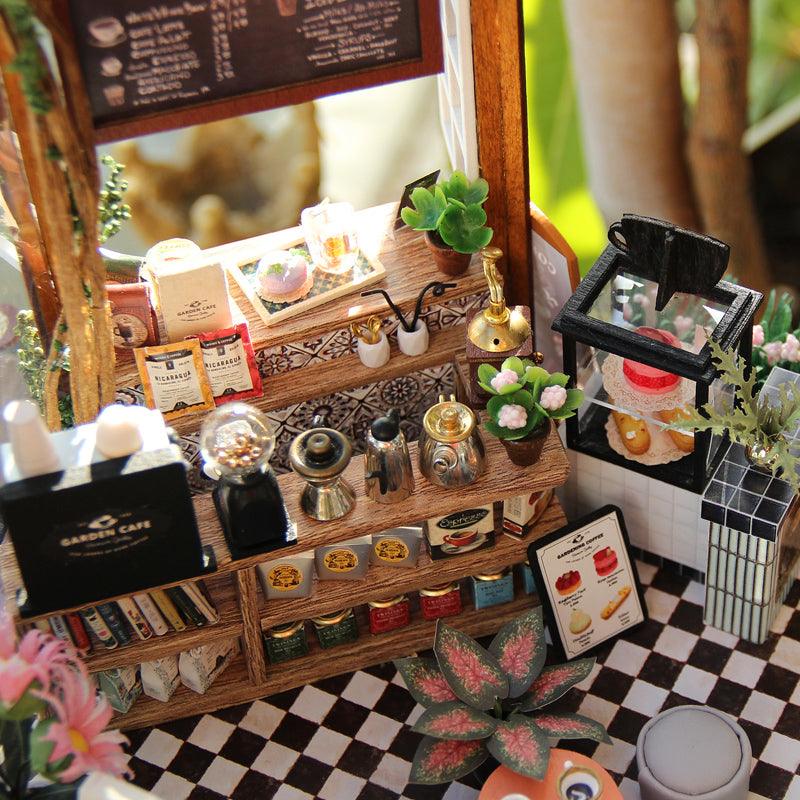Diyion™ | DIY Dollhouse Kit (Garden Cafe) - Diyion