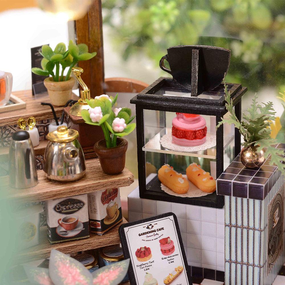 Diyion™ | DIY Dollhouse Kit (Garden Cafe) - Diyion