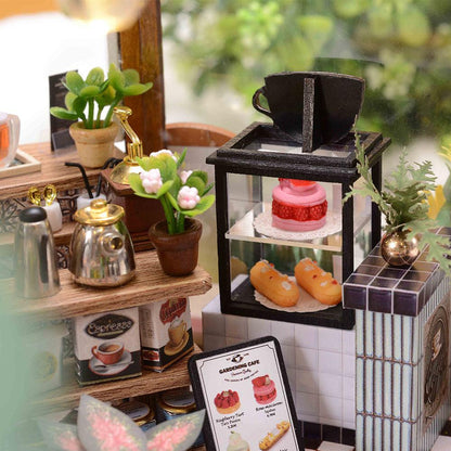 Diyion™ | DIY Dollhouse Kit (Garden Cafe) - Diyion