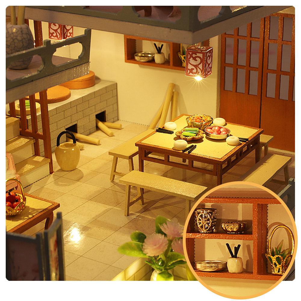 Diyion™ | DIY Dollhouse Kit (Guqin Pavilion) - Diyion