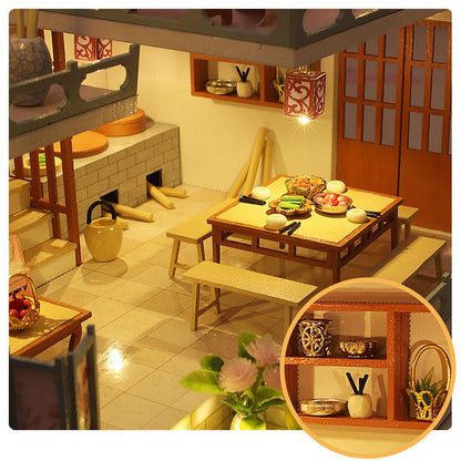 Diyion™ | DIY Dollhouse Kit (Guqin Pavilion) - Diyion