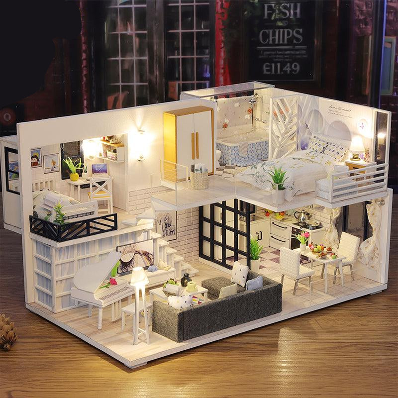 Diyion™ | DIY Dollhouse Kit (Happy Time) - Diyion