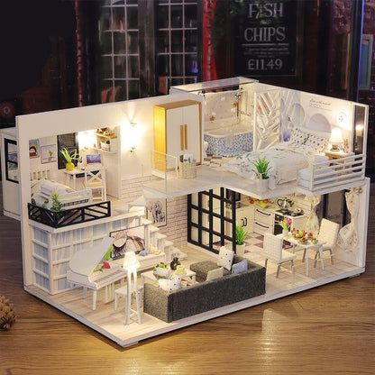 Diyion™ | DIY Dollhouse Kit (Happy Time) - Diyion