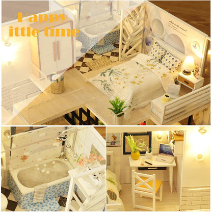 Diyion™ | DIY Dollhouse Kit (Happy Time) - Diyion
