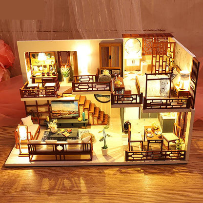 Diyion™ | DIY Dollhouse Kit (Quiet Time） - Diyion