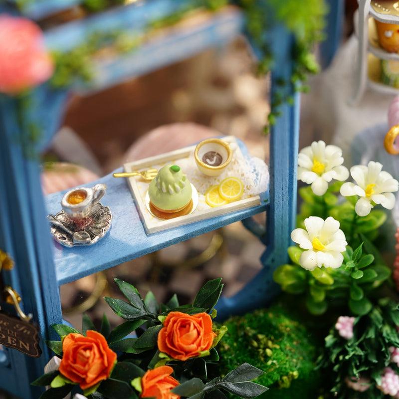 Diyion™ | DIY Dollhouse Kit (Rose Garden Tea House) - Diyion