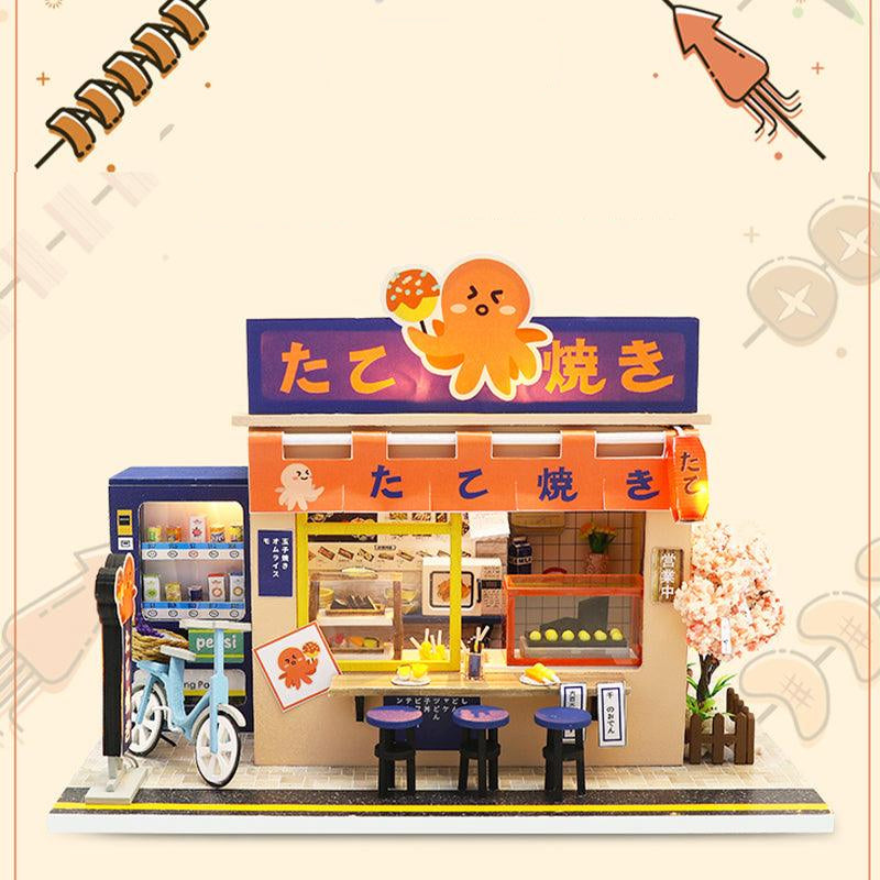 Diyion™ | DIY Dollhouse Kit (Star Takoyaki) - Diyion