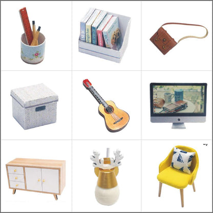 Diyion™ | DIY Dollhouse Kit ( Sunshine Room) - Diyion