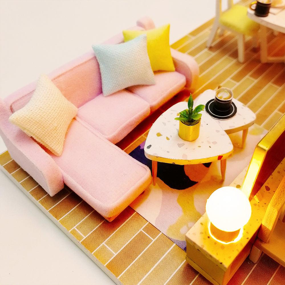 Diyion™ | DIY Dollhouse Kit (Sweet Time) - Diyion