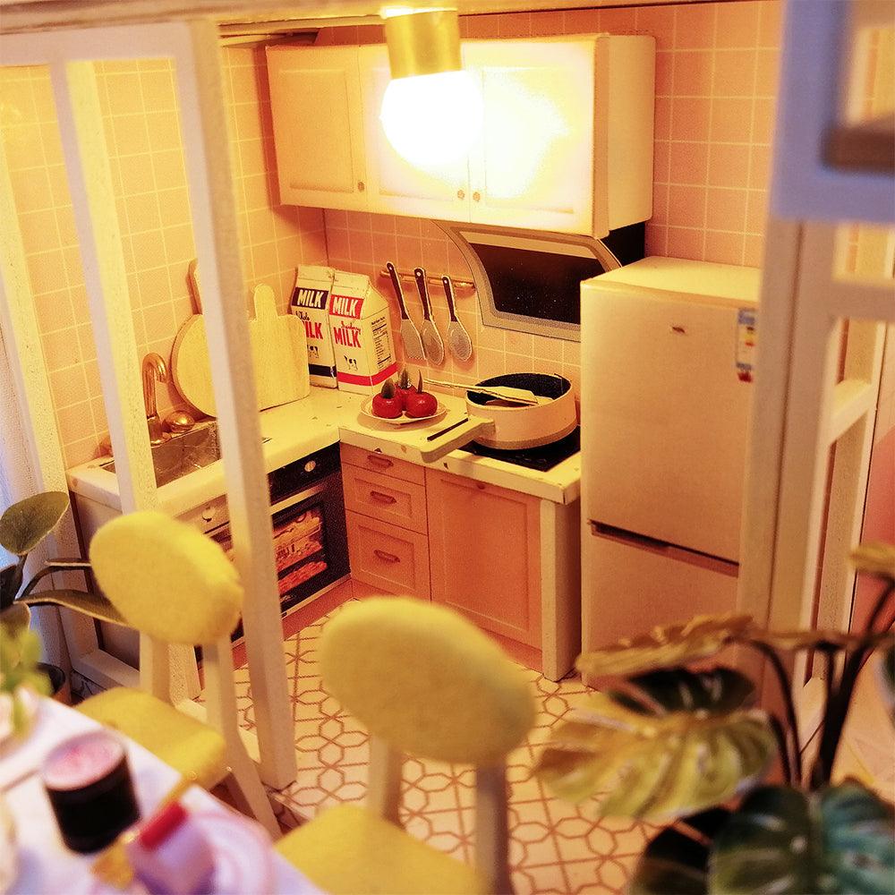 Diyion™ | DIY Dollhouse Kit (Sweet Time) - Diyion