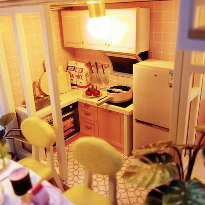Diyion™ | DIY Dollhouse Kit (Sweet Time) - Diyion
