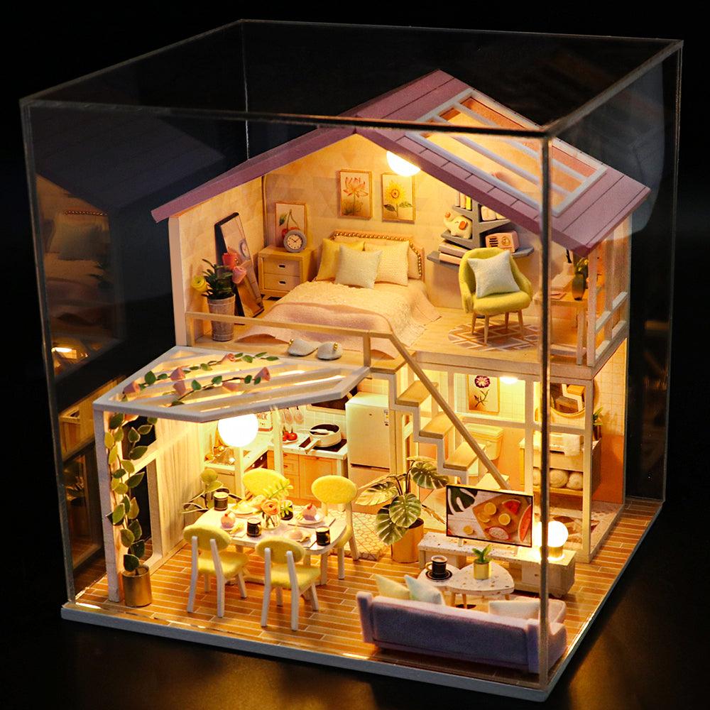 Diyion™ | DIY Dollhouse Kit (Sweet Time) - Diyion