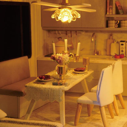 Diyion™ | DIY Dollhouse Kit (Time Apartment) - Diyion