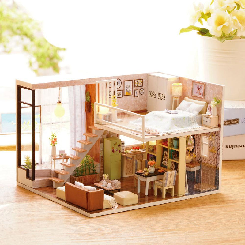 Diyion™ | DIY Dollhouse Kit (Wait For Time) - Diyion