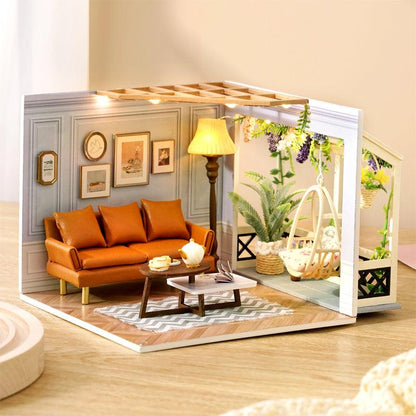 Diyion™ | DIY Dollhouse Kit (Warm Moment) - Diyion