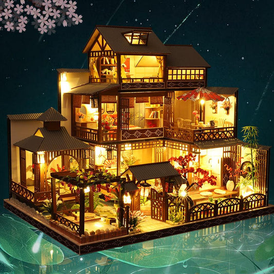 Diyion™ | DIY Dollhouse Kit (Yaquan Court) - Diyion