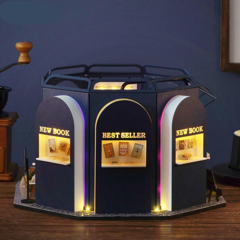 Diyion™ | Dollhouse Kit (Book Cafe) - Diyion