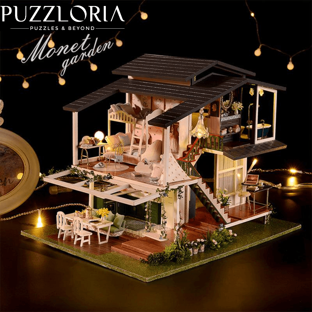 Diyion™ | Enchanted Monet's Garden Miniature DIY Kit - Diyion