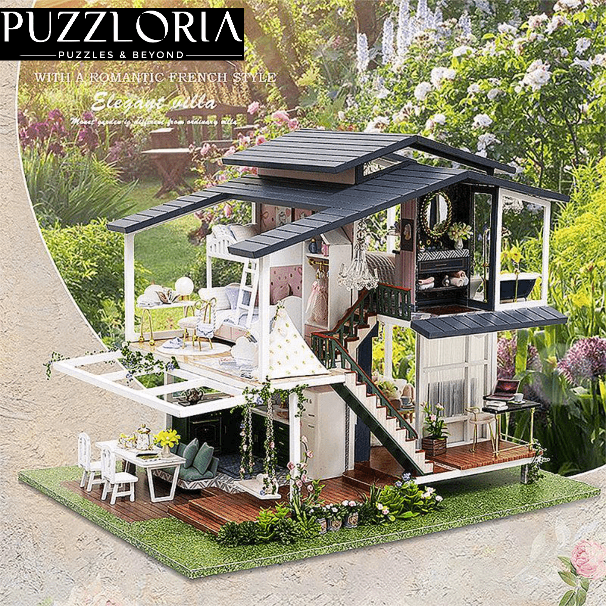 Diyion™ | Enchanted Monet's Garden Miniature DIY Kit - Diyion