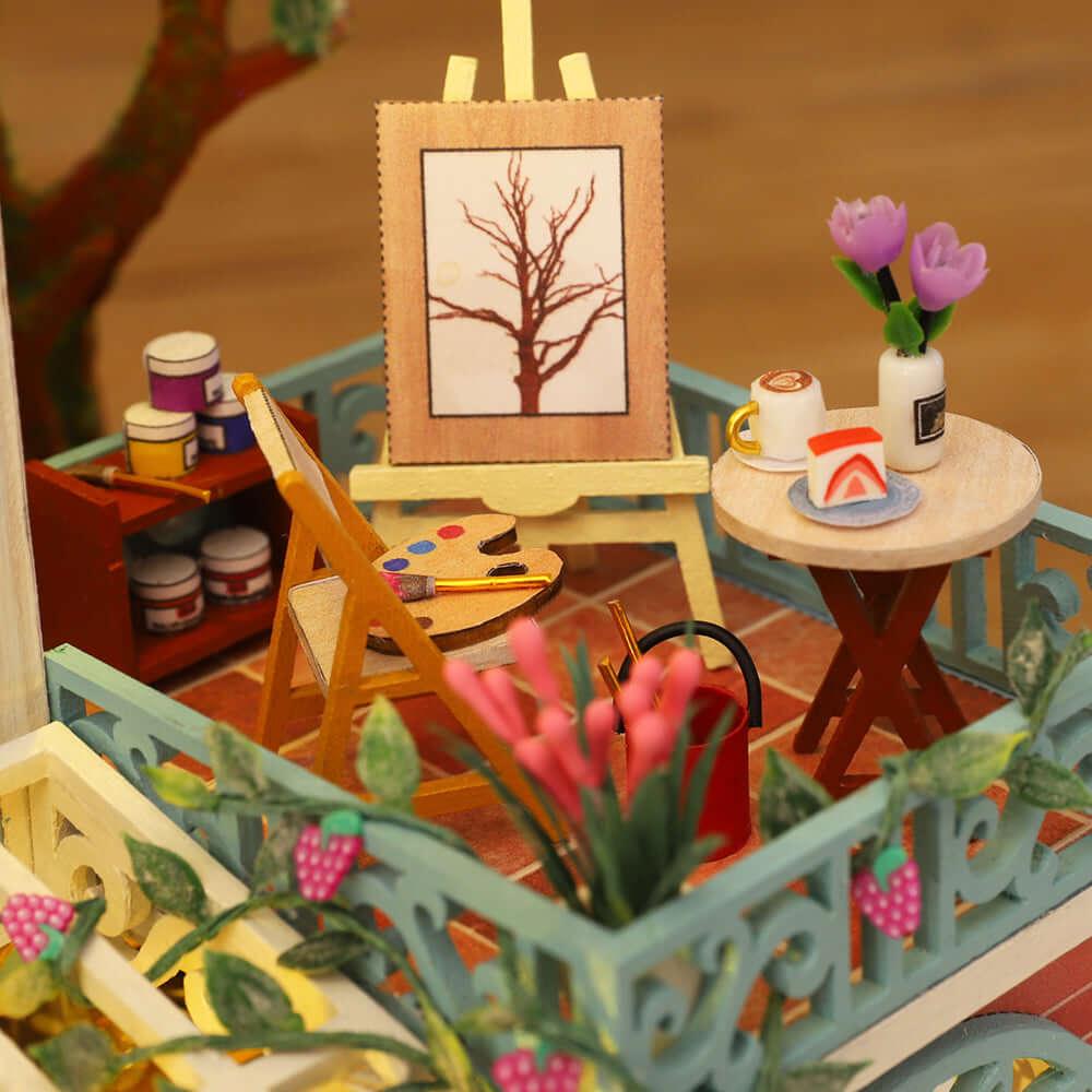 Diyion™ | Tropical Jungle Resort Miniature DIY Kit - Diyion