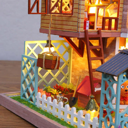 Diyion™ | Tropical Jungle Resort Miniature DIY Kit - Diyion