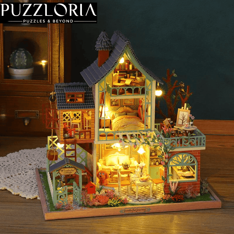Diyion™ | Tropical Jungle Resort Miniature DIY Kit - Diyion