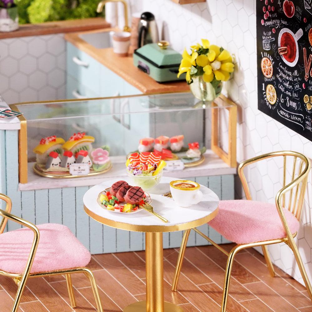 Diyion™ | DIY Dollhouse Kit (Sunny Tea Station) - Diyion