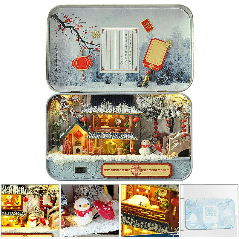 Diyion™ | DIY Dollhouse Kit (Mini Four Seasons) - Diyion