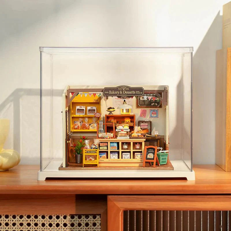 Diyion™ | Miniature House Display Box - Dust Cover - Diyion