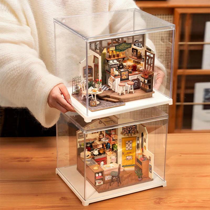 Diyion™ | Miniature House Display Box - Dust Cover - Diyion