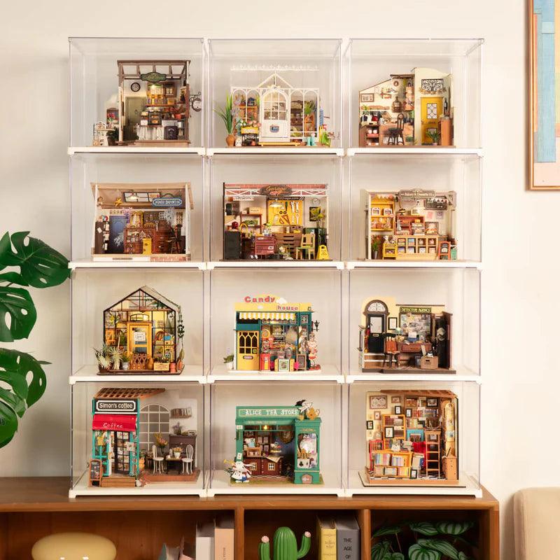 Diyion™ | Miniature House Display Box - Dust Cover - Diyion