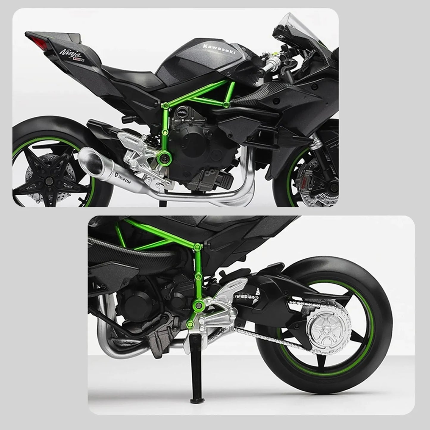 Premium die-cast motorcycle model with detailed craftsmanship and authentic design