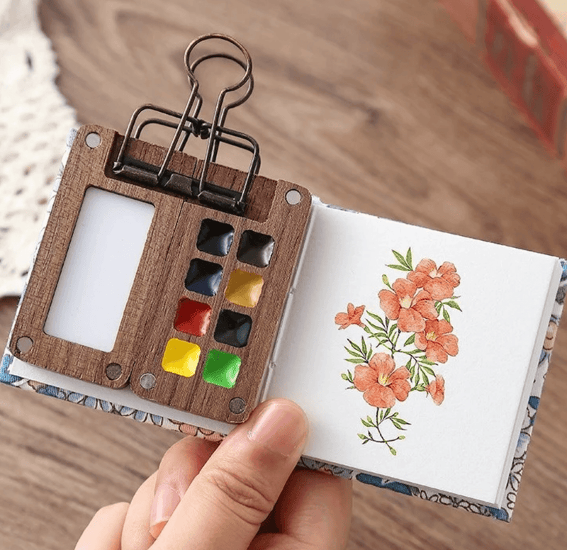 Diyion™ | Pocket-Sized Watercolor Kit: Paint Anywhere, Anytime! - Diyion